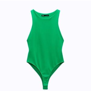 Zara Vibrant Green Bodysuit